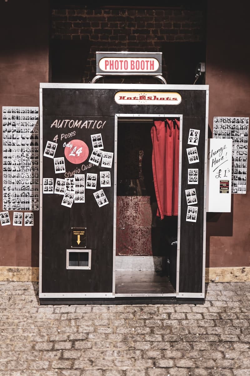 Photobooth thématique mariage : fond personnalisé 2026