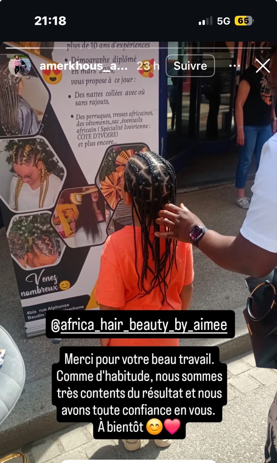AFRICA HAIR&BEAUTY BY Aimée - Coiffeur