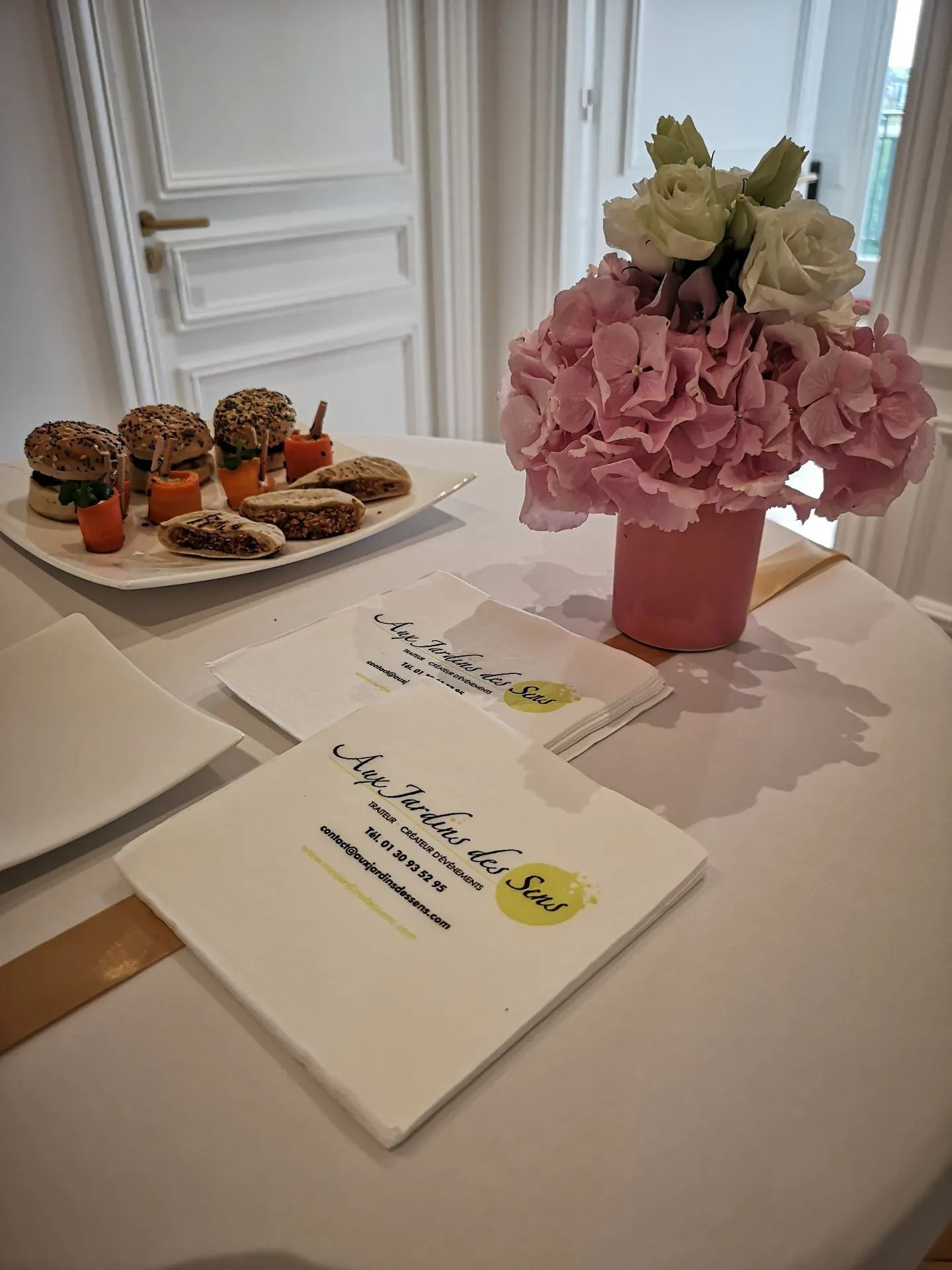 Aux Jardins des Sens - Traiteur, Organisateur de Réceptions - Décorateur