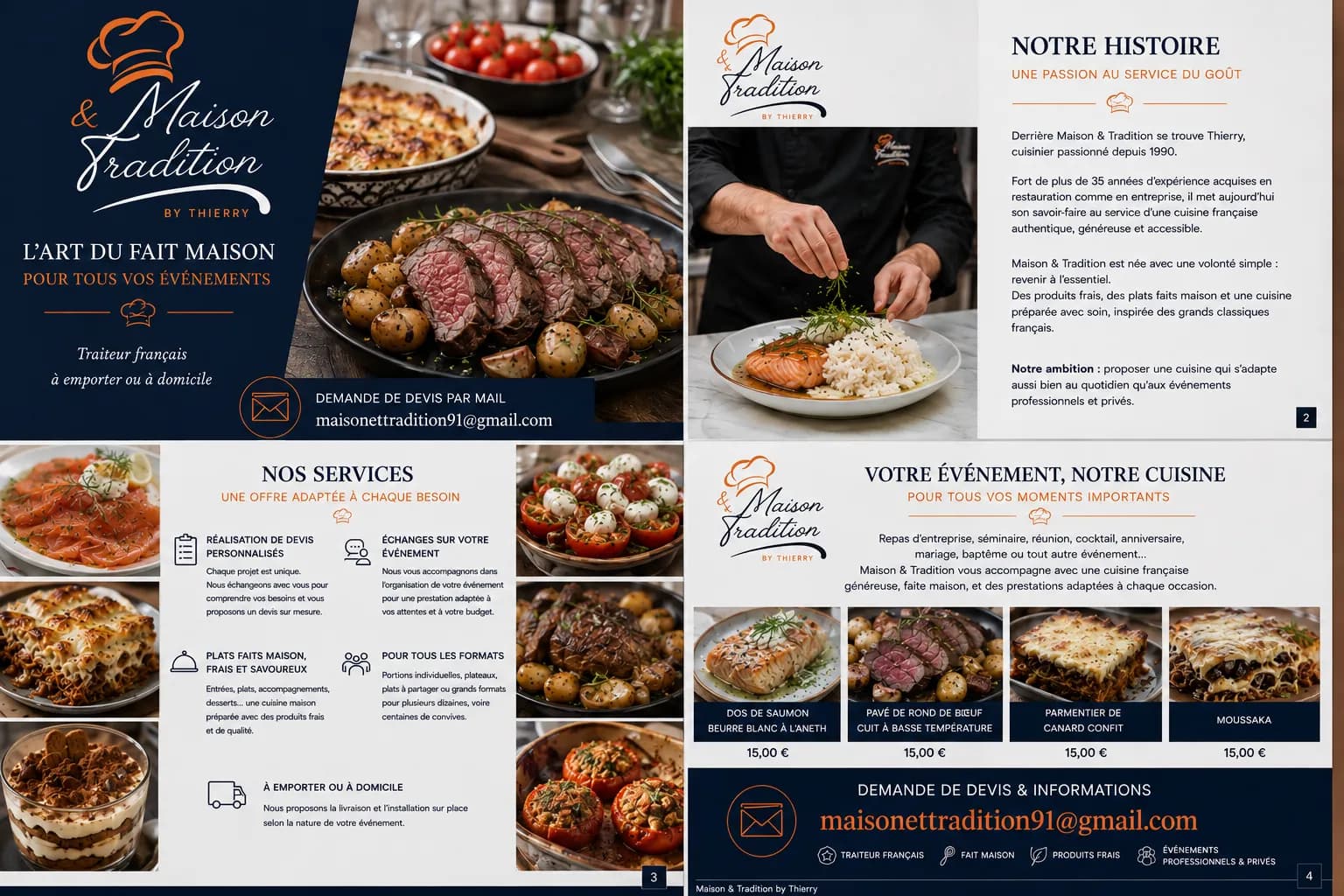 Maison & Tradition - Chef à domicile